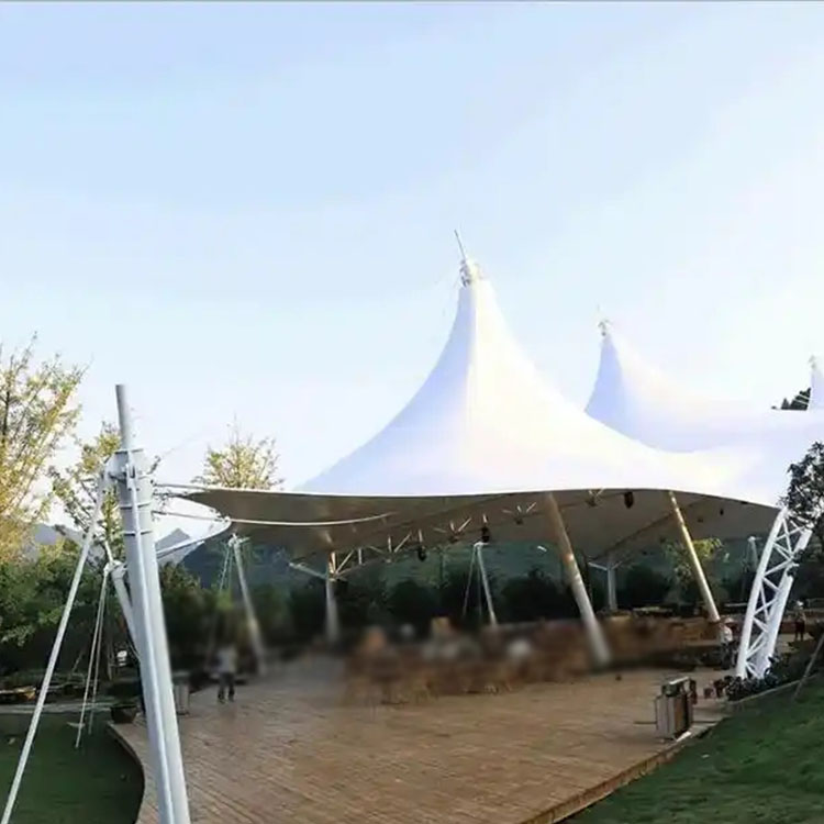 江陵县膜结构景观棚