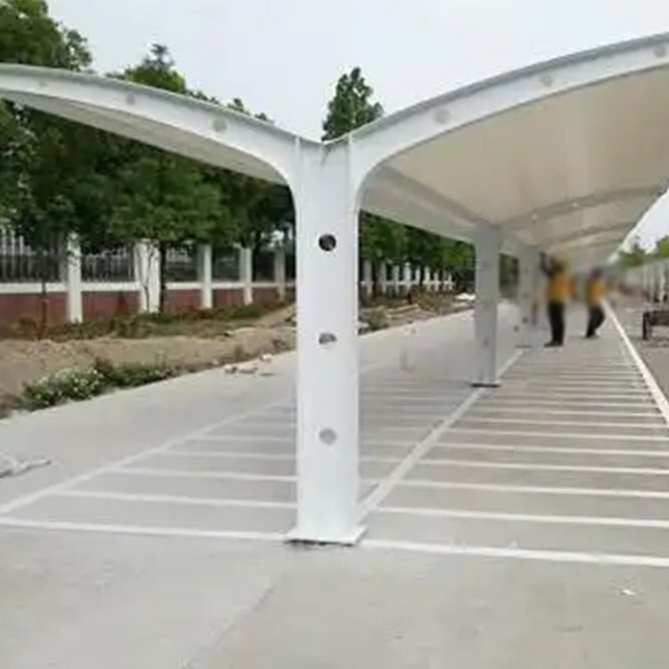 江陵县膜结构电动车棚