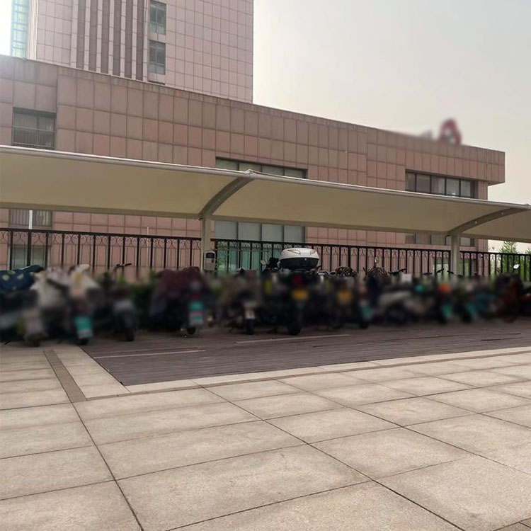 江陵县膜结构电动车棚