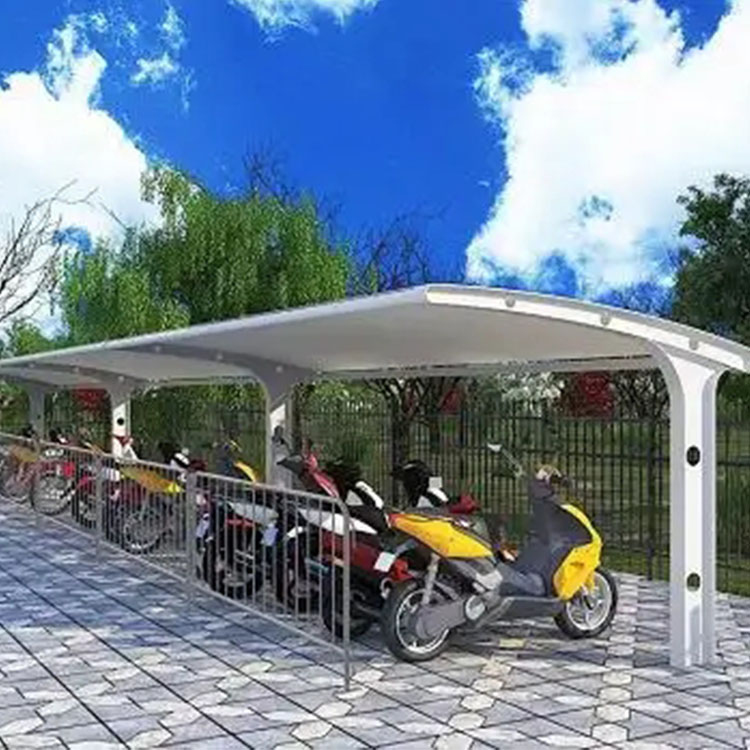 江陵县膜结构电动车棚